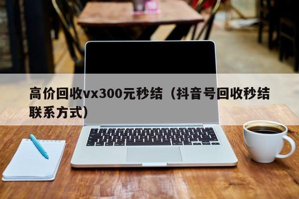 高价回收vx300元秒结（抖音号回收秒结联系方式）